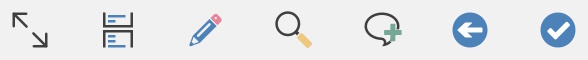 buttons without text