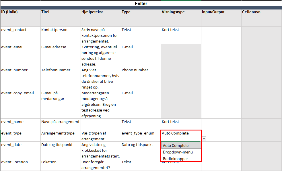 enum auto complete
