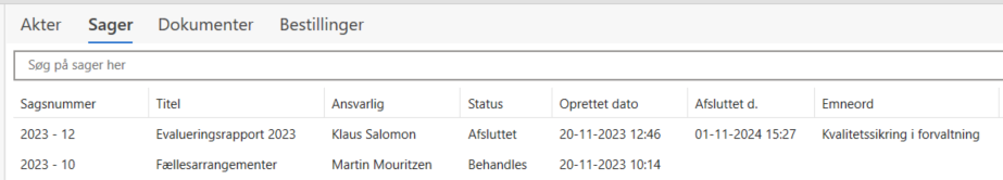 column order cases