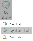 new chat all ribbon