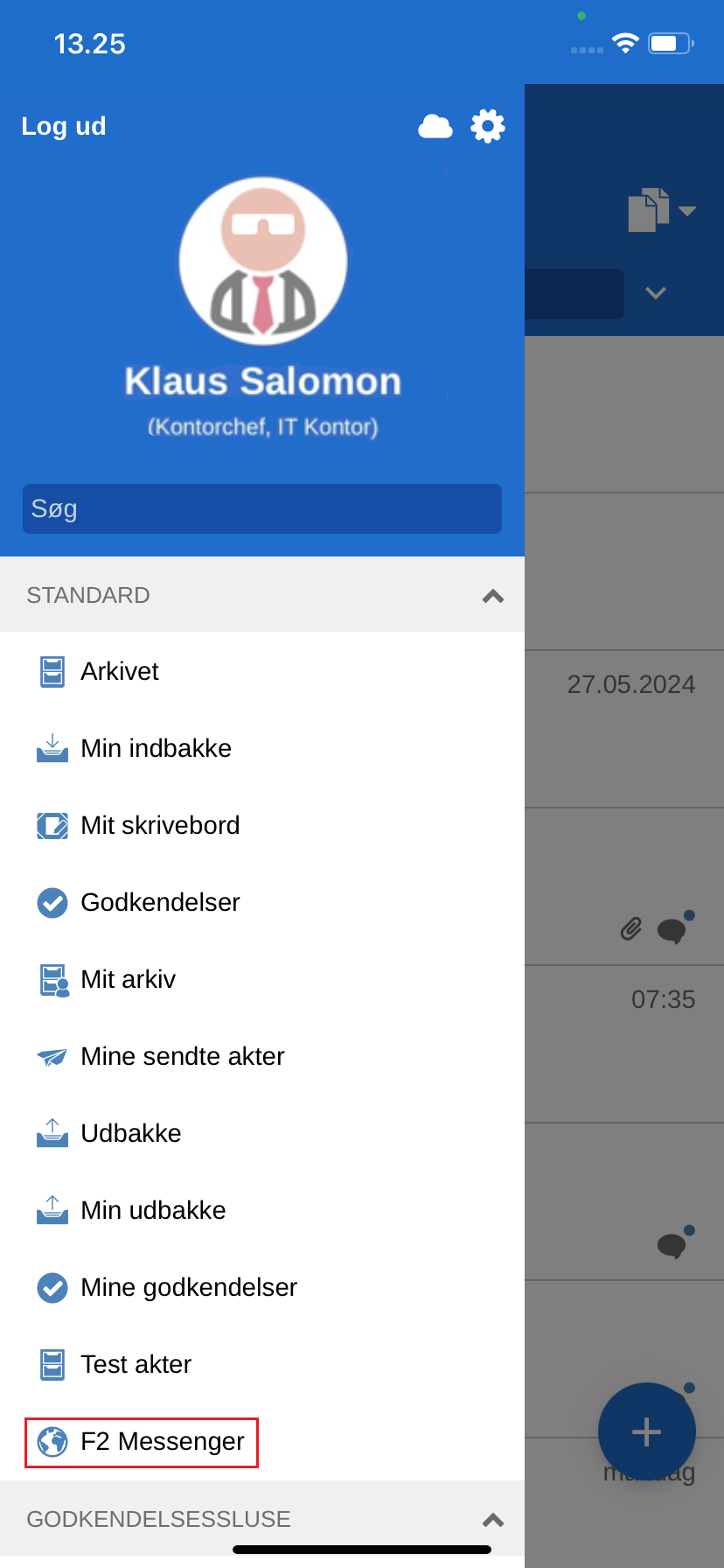 messenger list