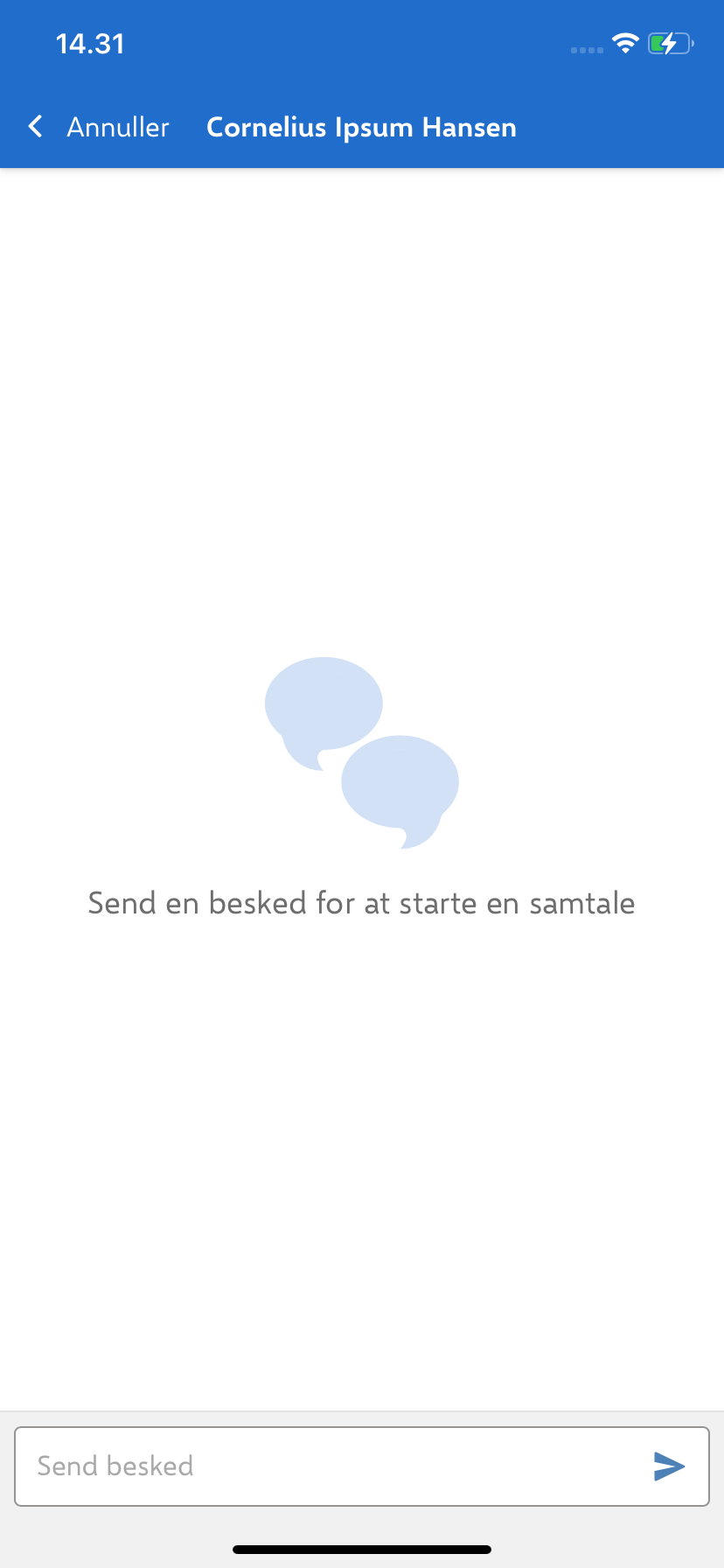 new conversation