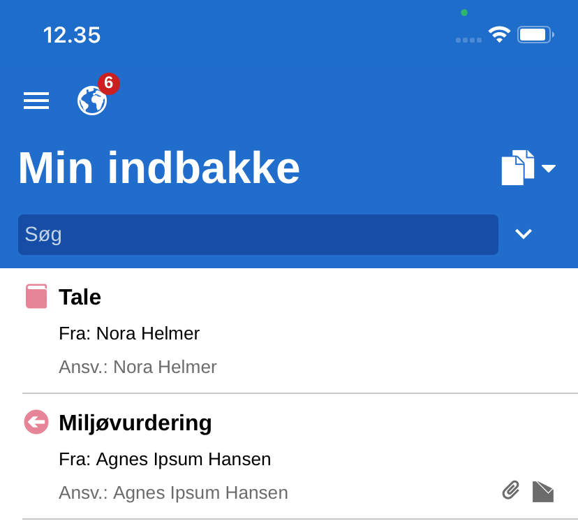 notifications inbox