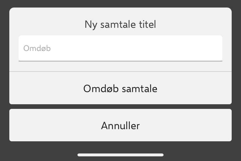 rename chat