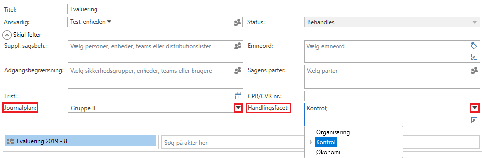 drop down arrow