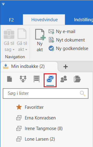 on behalf inboxes