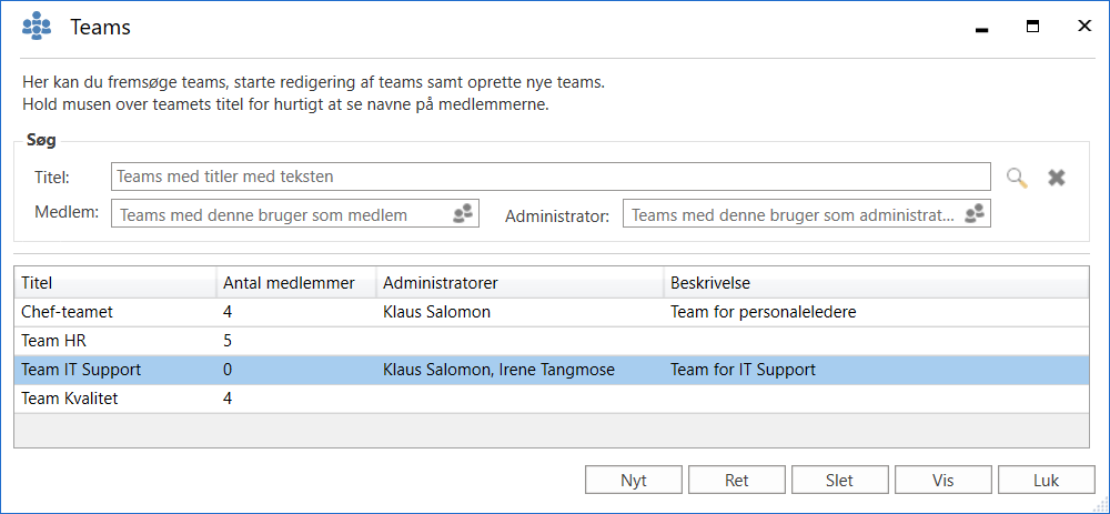 teams dialogue