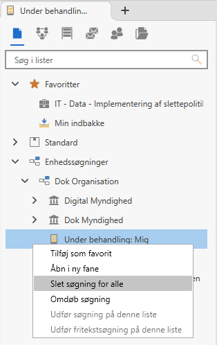 unit searches delete for everyone