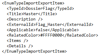 xml example