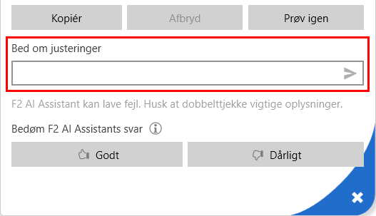 adjustment field