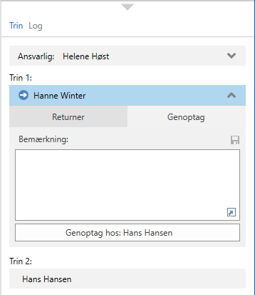 approval resume after undoing