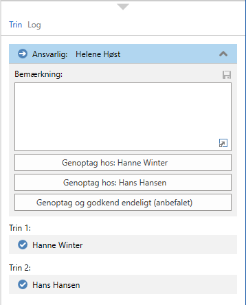 approval resume final approval