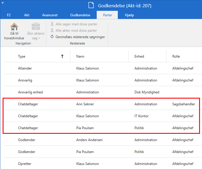 participants tab chat