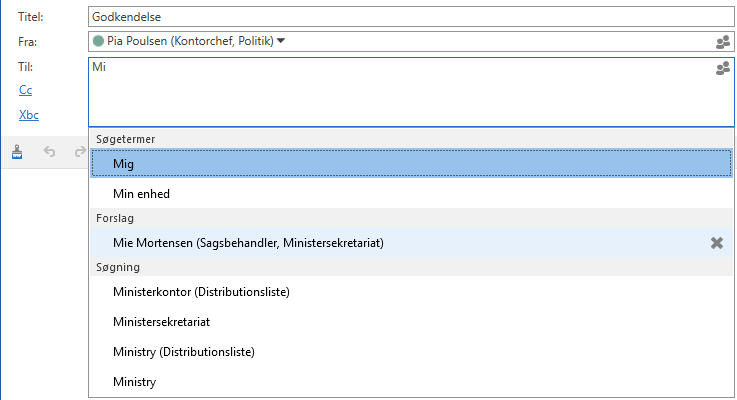 search participant grouping