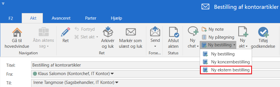 create external request