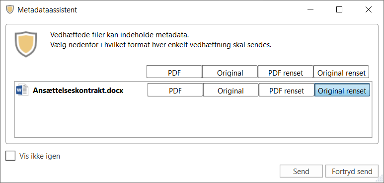 metadata assistant