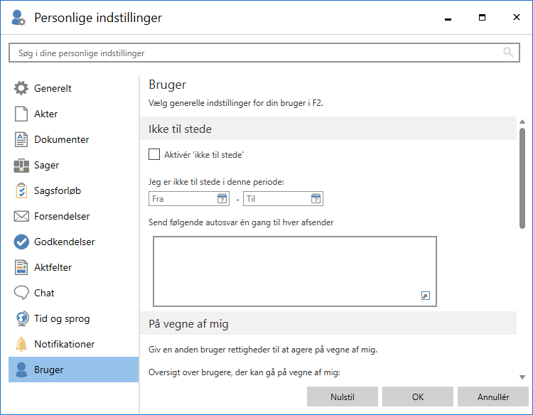 users tab