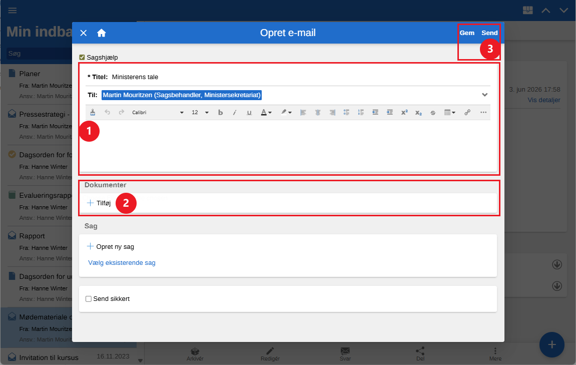 create email