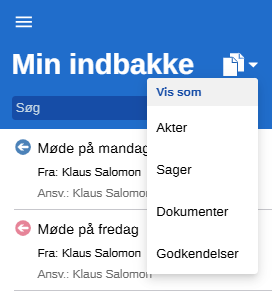 select inbox view