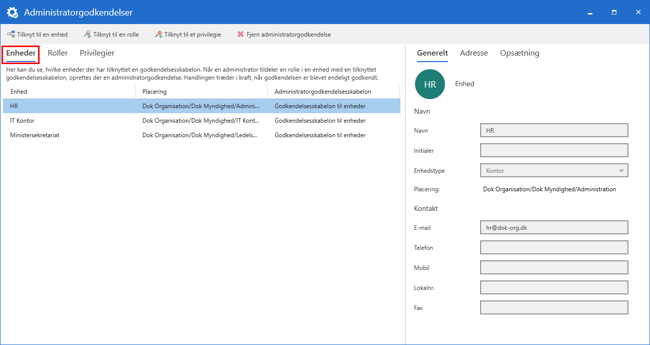 window admin approvals unit