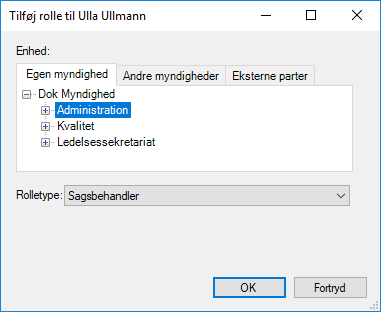 add role to user