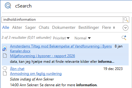 search content