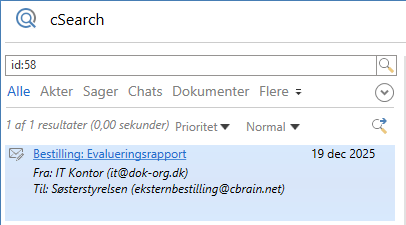 search id