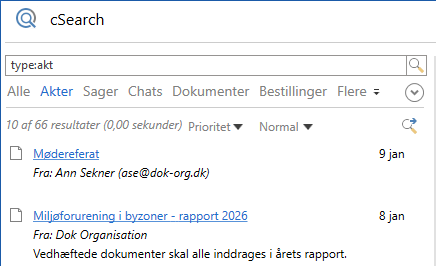 search record