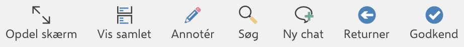 buttons with text