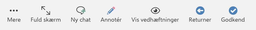 chats ribbon approval