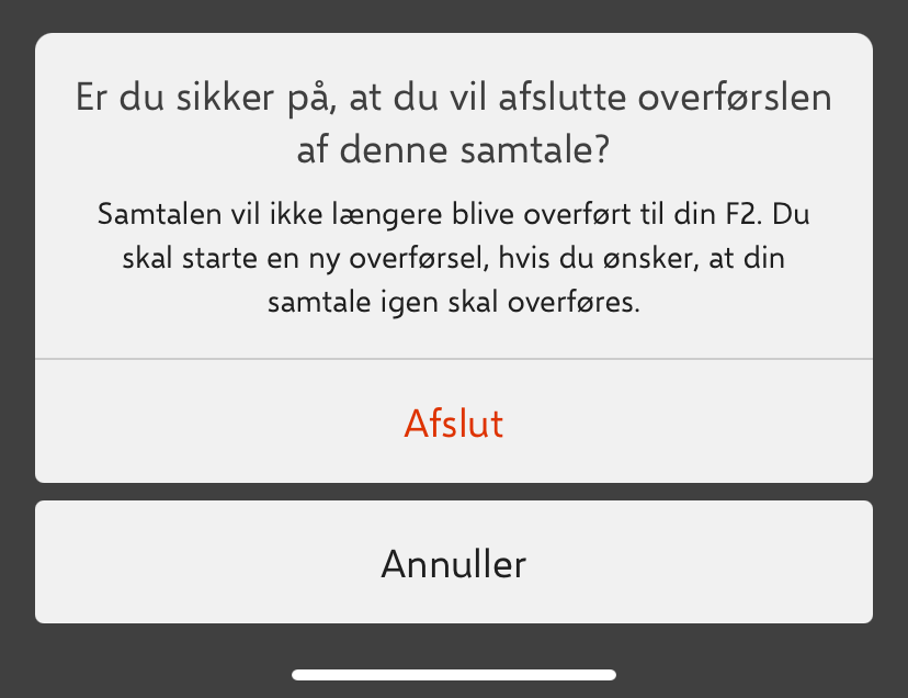 end transfer
