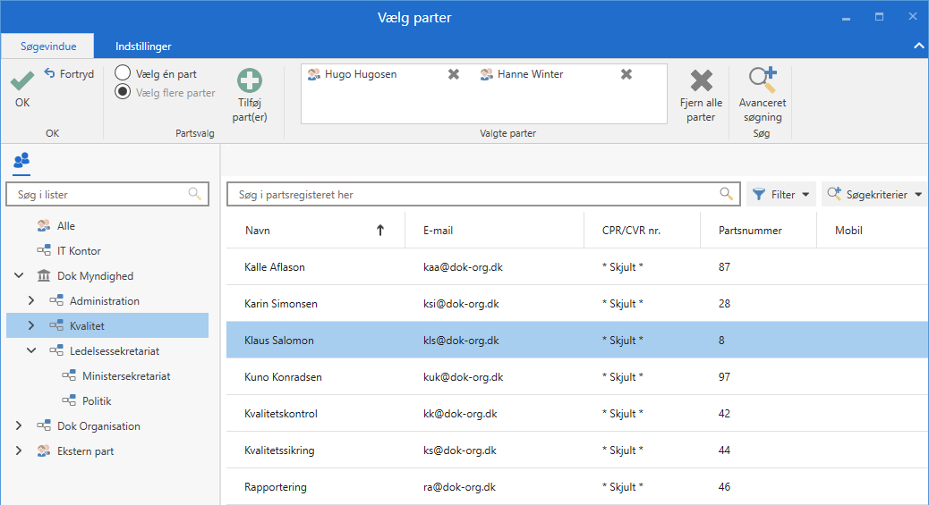 add distribution list content