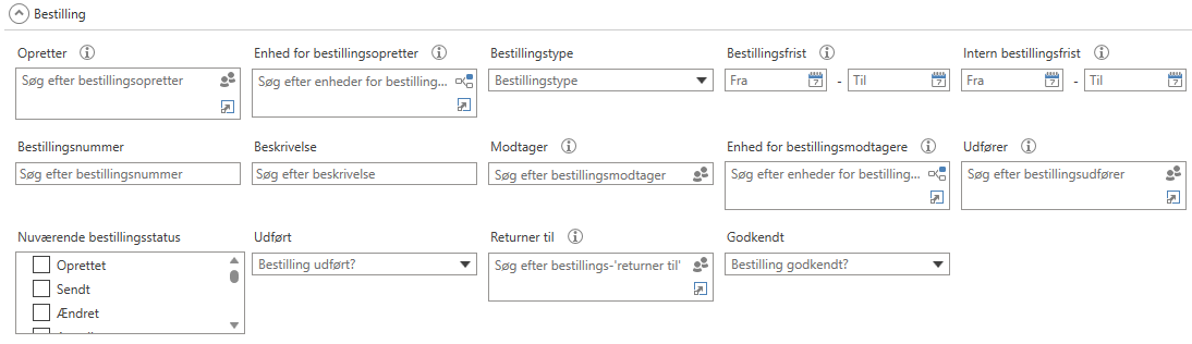 search group request