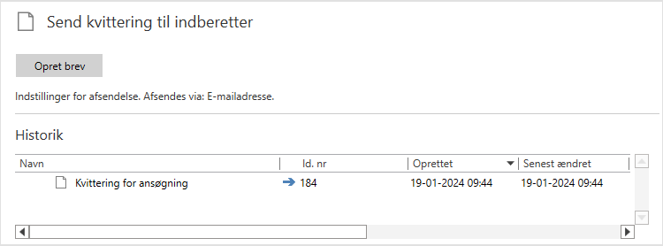 task created record