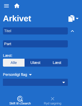advanced search