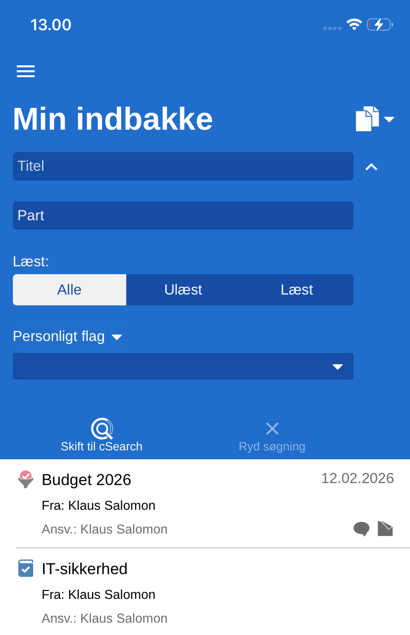 search options