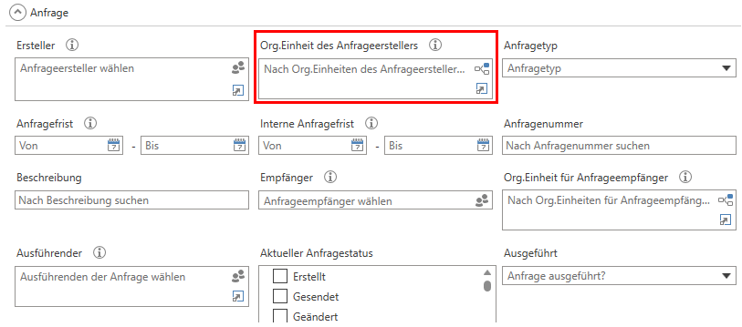 search field renamed