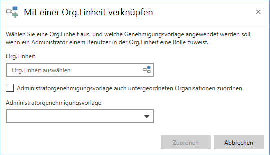 dialogue assign unit