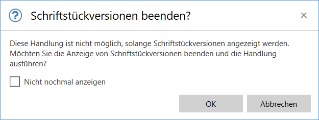 leave document versions