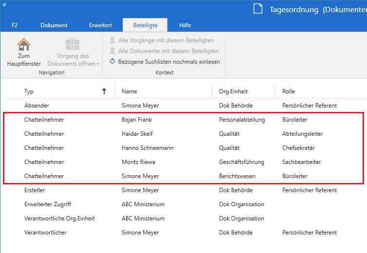 participants tab chat