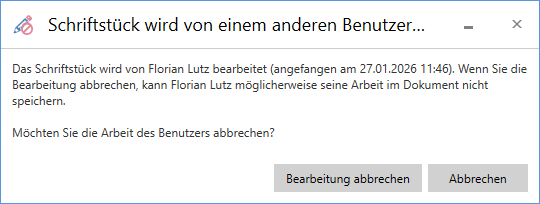 cancel edit dialogue