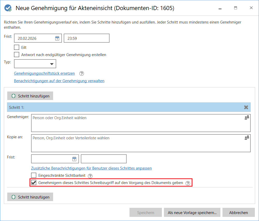 give approvers access to foi request report
