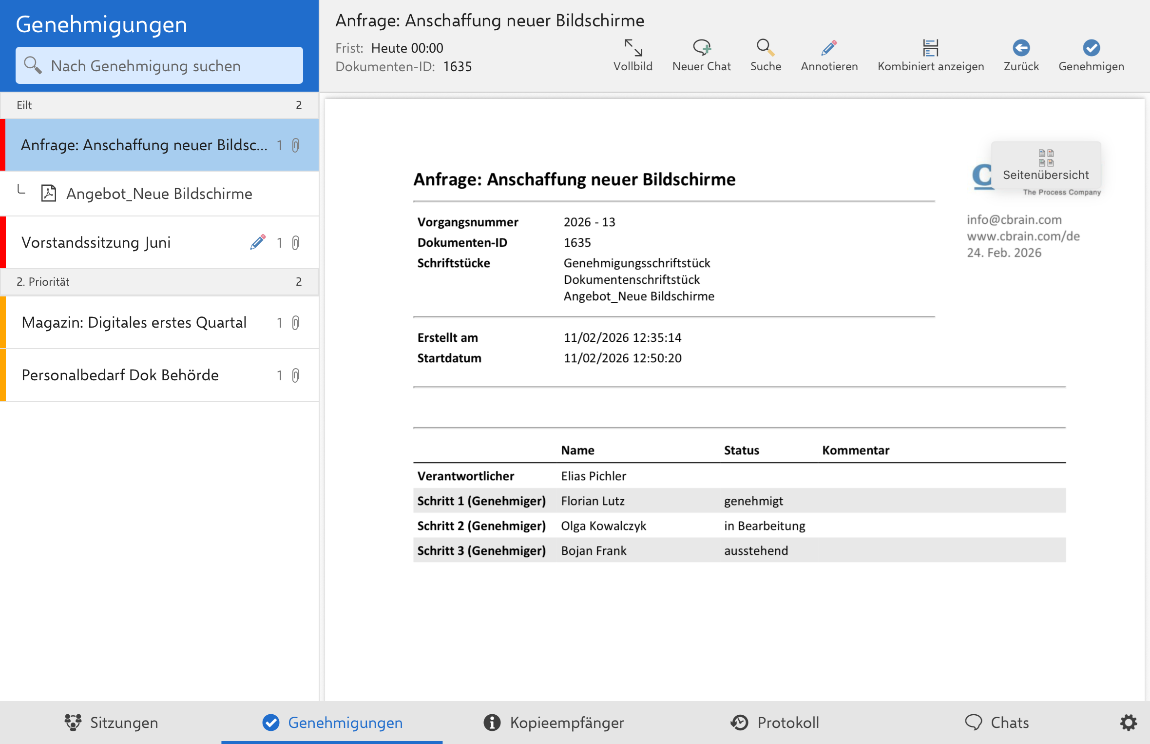 priority on manager 2