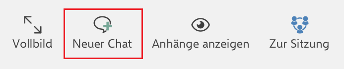 chats ribbon new chat