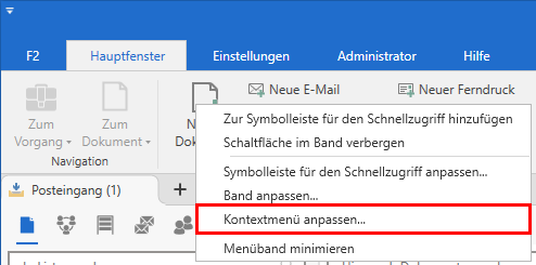 customise right click menu
