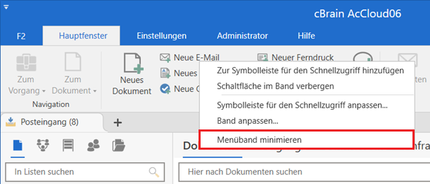 right click minimize