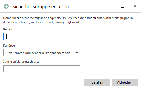 create security group