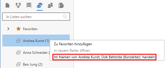 right click inbox