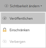 change visibility