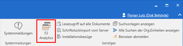 admin tab analytics item